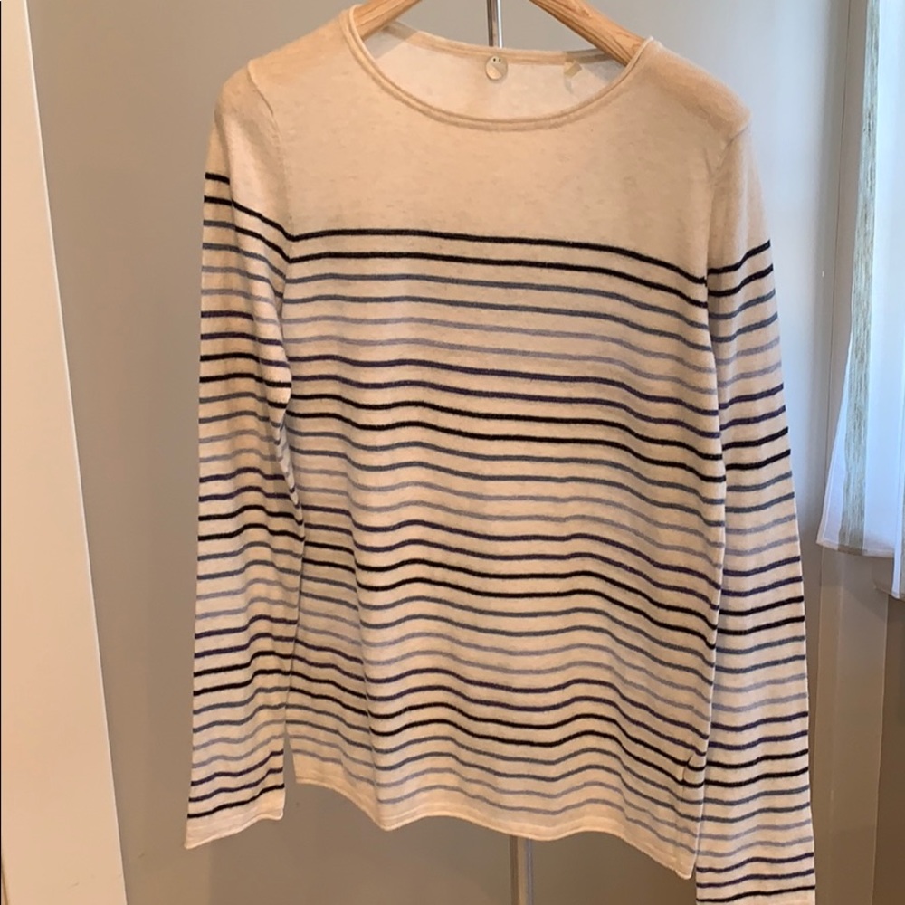Margaret O’Leary striped cotton sweater